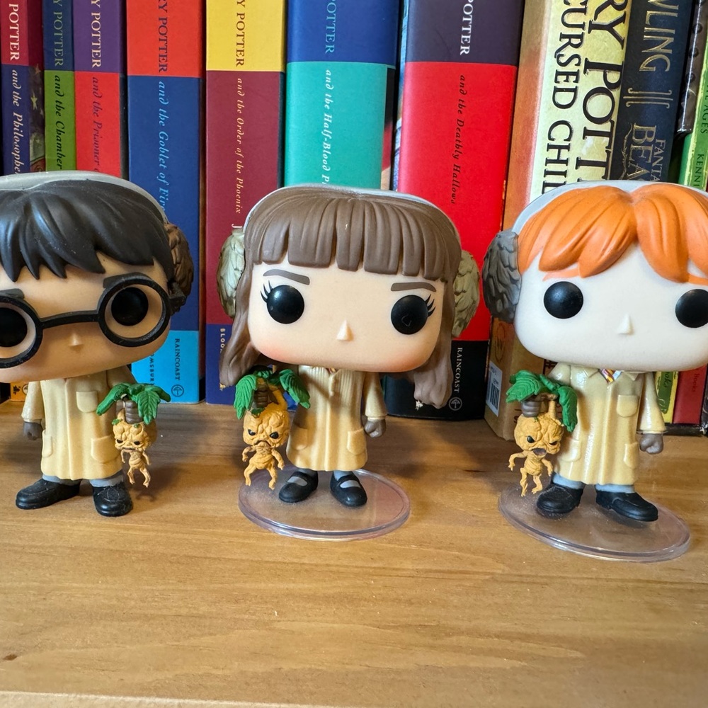 Harry Potter Herbology Funko Pop figure set